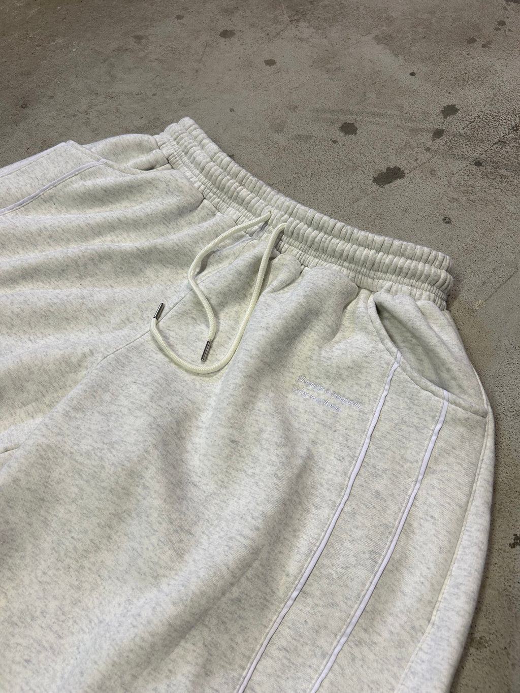 Light Gray Super Baggy Sweatpants