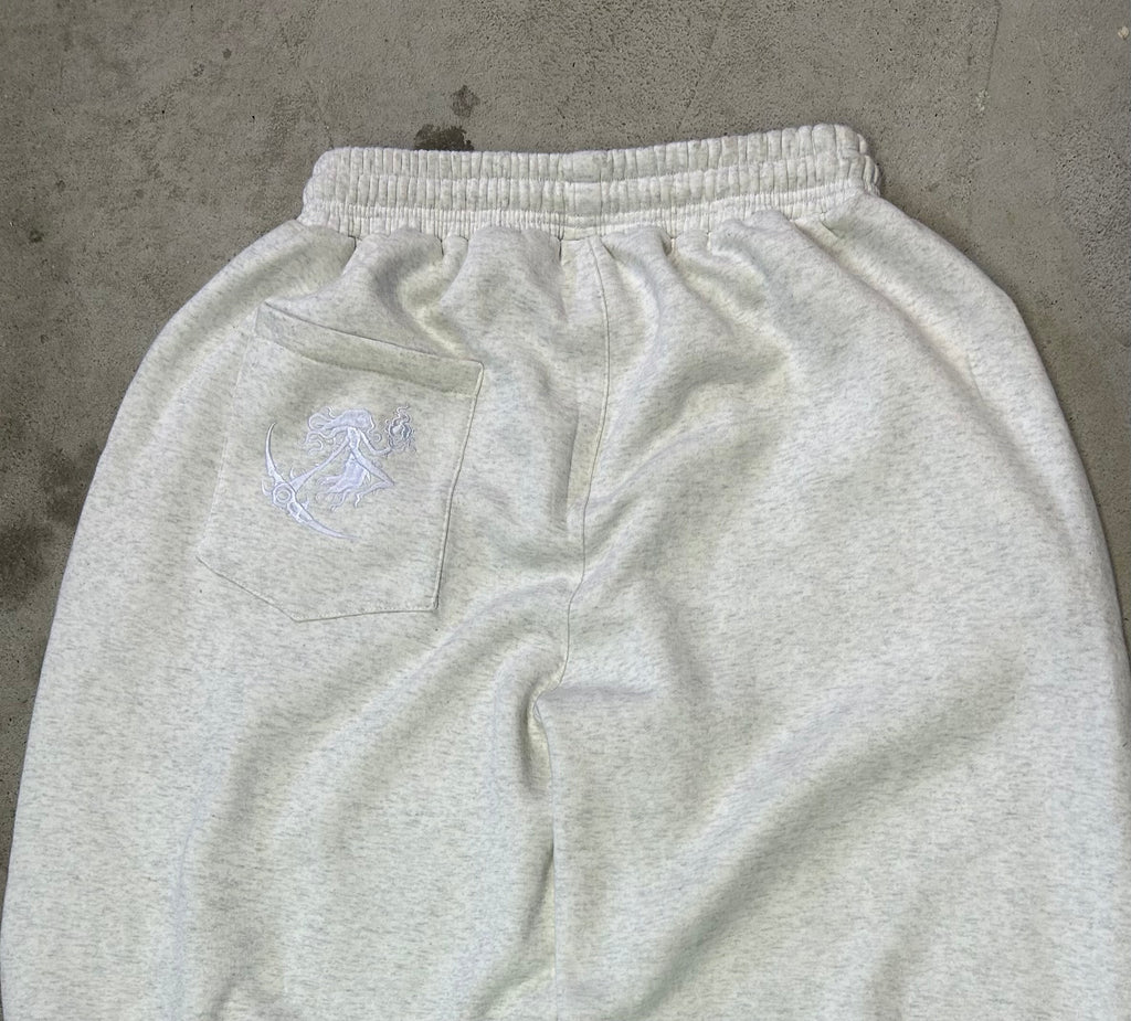 Light Gray Super Baggy Sweatpants
